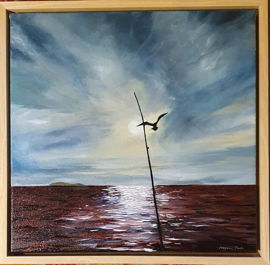 'Seagull at Sunset' Megan Park