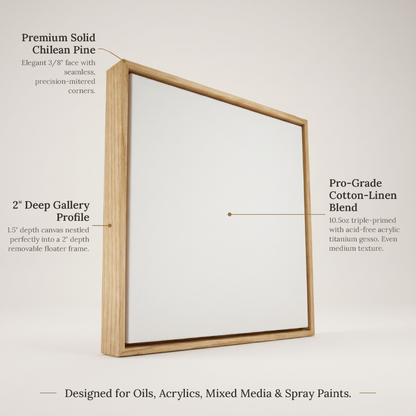 PRE - FRAMED CANVAS