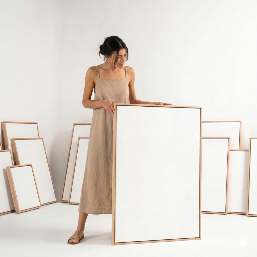 PRE - FRAMED CANVAS